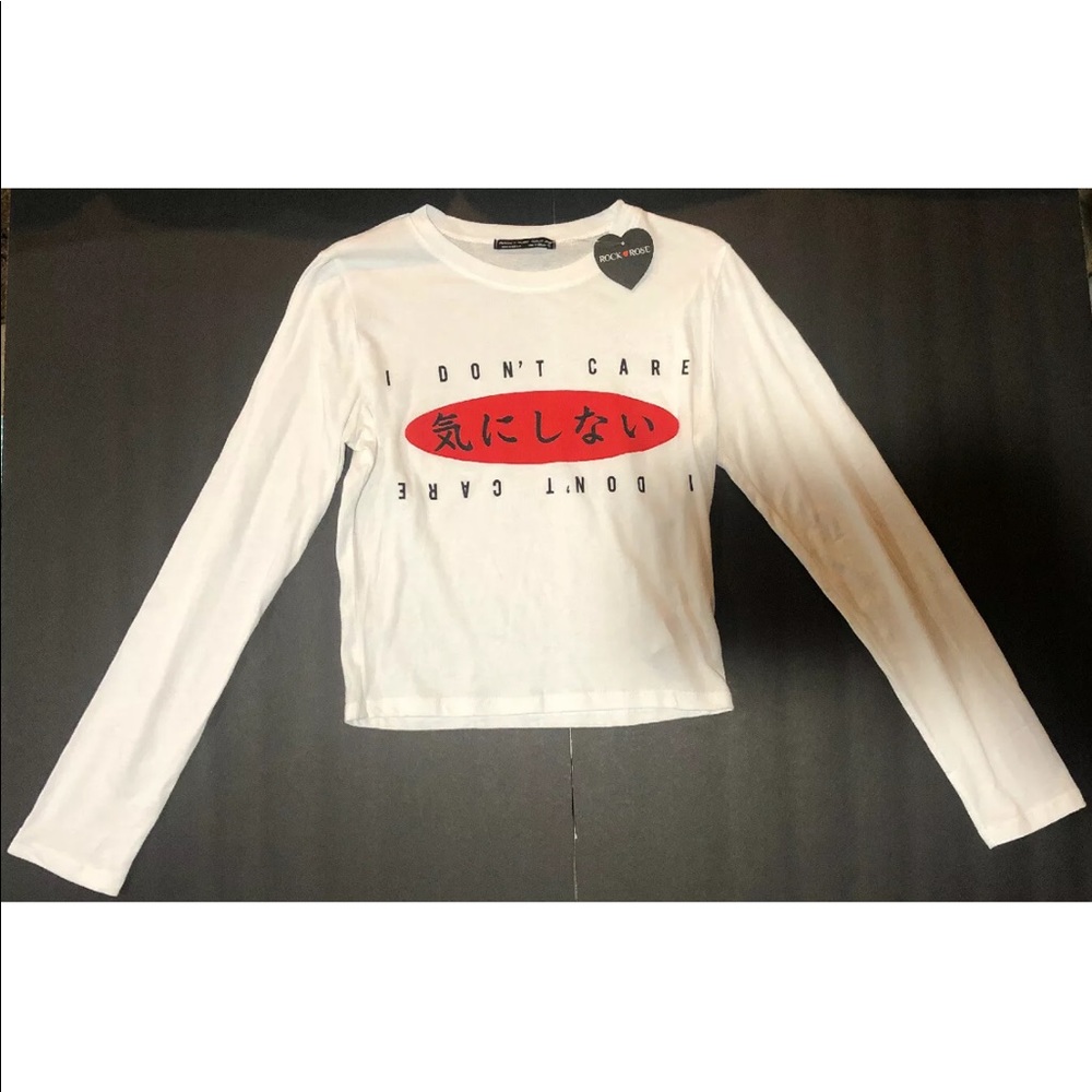 Womens forever 21 White Crop Top